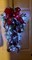 Christmas Flocked Teardrop Wreath with Lights, Wreath with 100 lights, Timer and Remote Control, Christmas Wreath for Front Door product 4